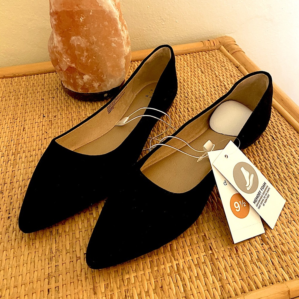 A New Day Black Flats 9.5